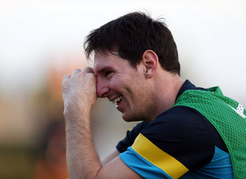 foto entrevista Messi 2012