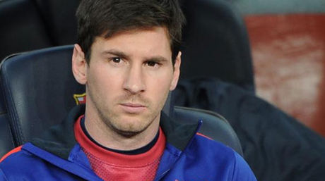 lesión de Messi 2013 banquillo bayern