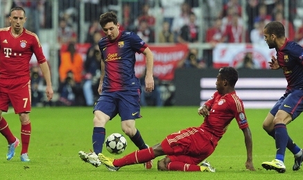 Messi 2013 vs bayern munich