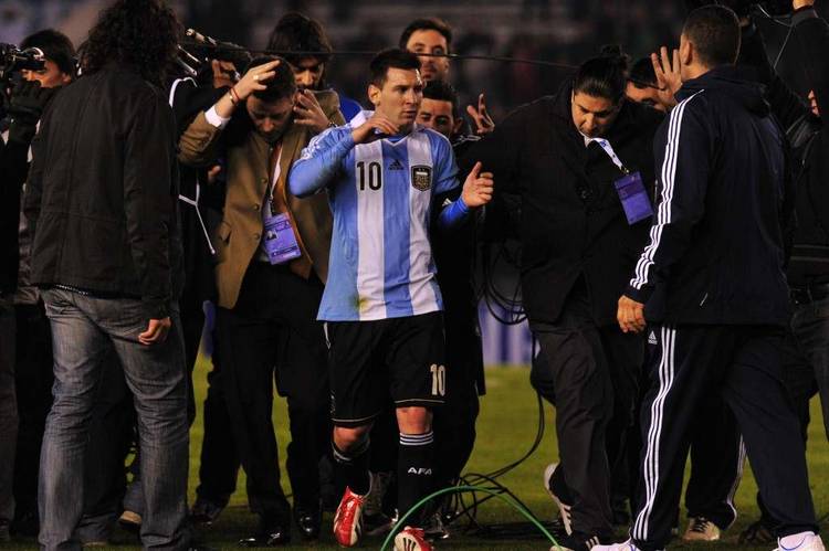 declaraciones de Messi 2013 vs colombia