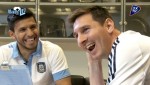 Aguero entrevista a Messi en 2013