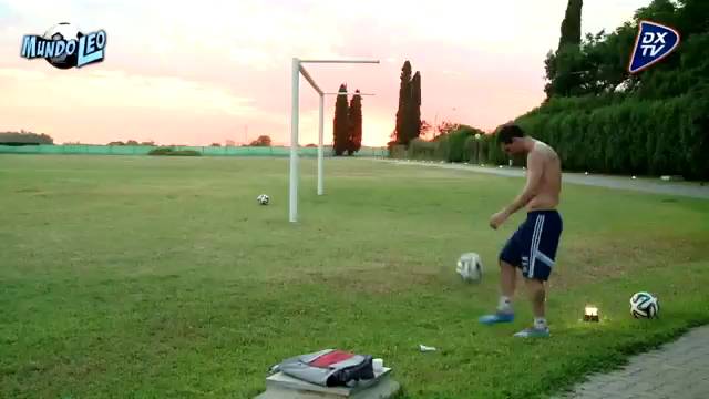 messi gol rosca entrenamiento argentina