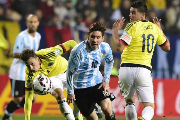 Jugadas de Messi vs Colombia. Cuartos de Final. Copa America 2015